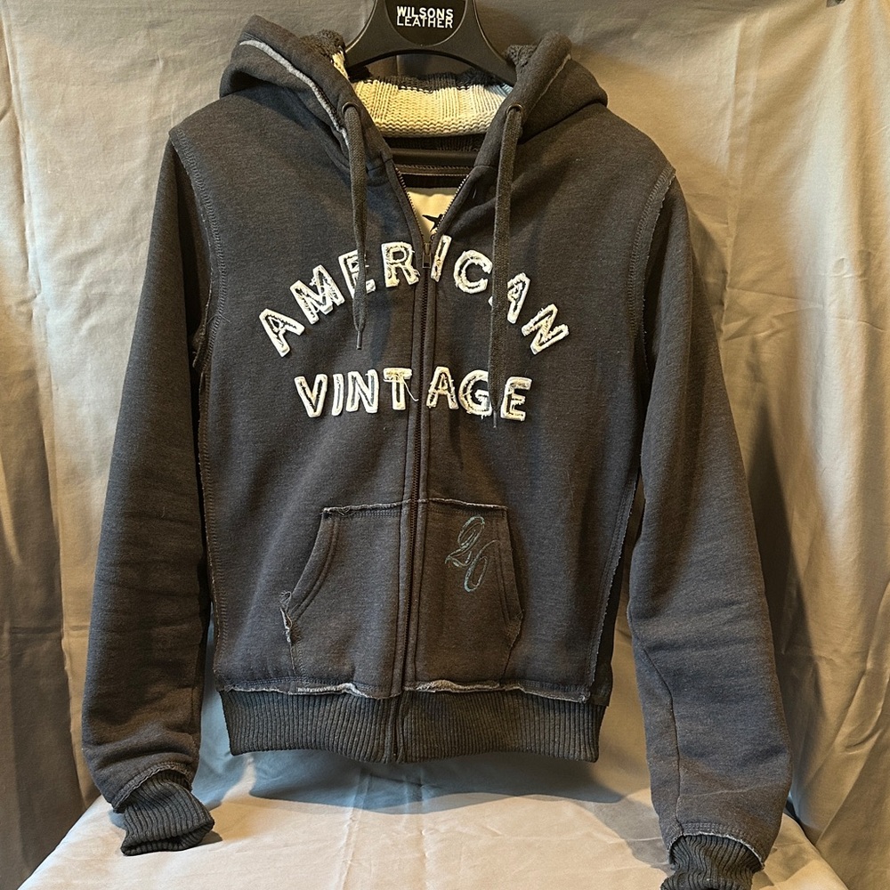 Ci Sono Gray Hoodie Jacket
